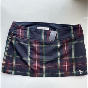Plaid Mini Skirt